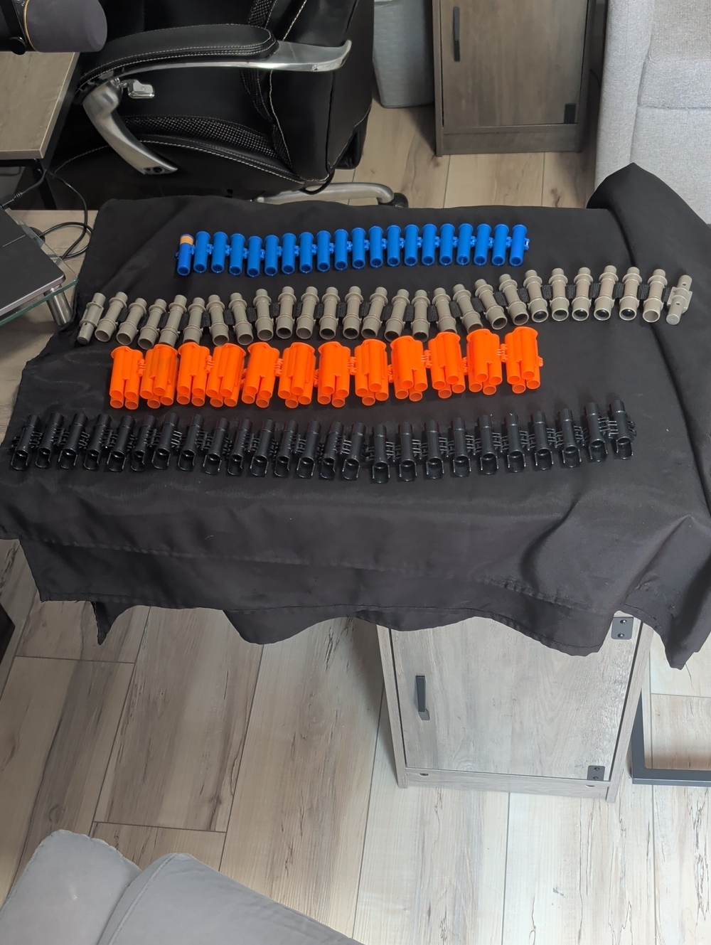 Set Of 4 Nerf Ammo Belts